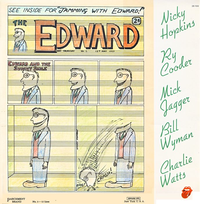 Charlie Watts, Mick Jagger, Bill Wyman, Nicky Hopkins, Ry Cooder - Jamming with Edward! (Album 1969)