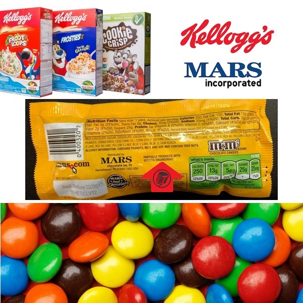 Kellogg’s and Mars Begin Labeling GMO Products