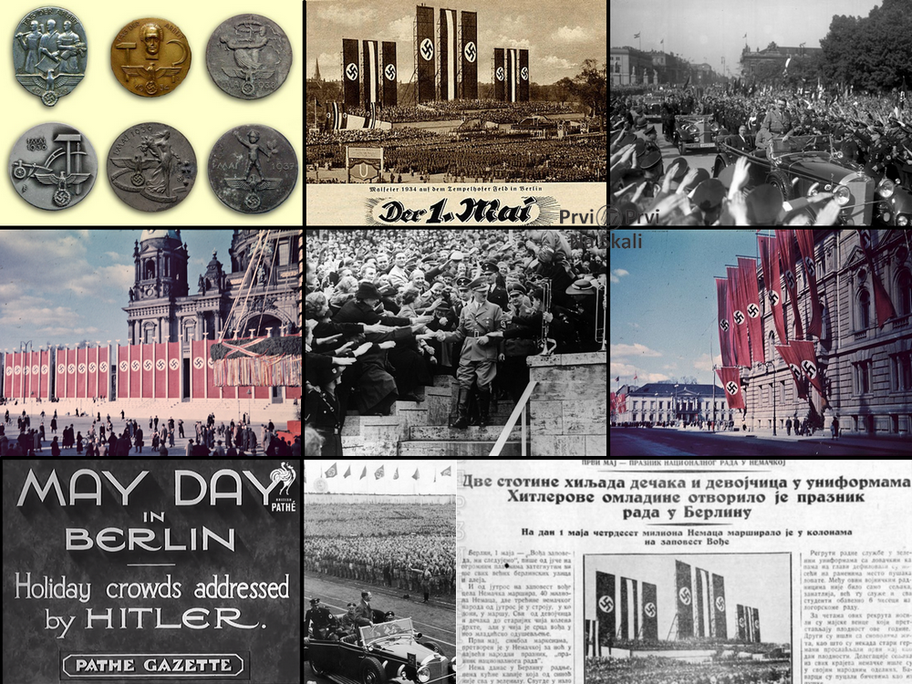 Hitler i nacisti za Prvi maj ’30-ih