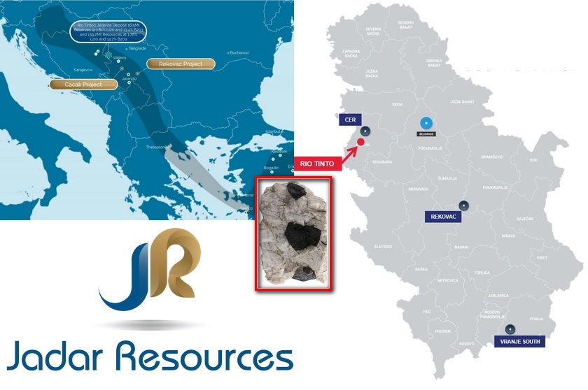 Jadar risorsiz (Australija) cilja Rekovac za istraživanje litijuma, angažuje bivše menadžere Rio Tinta i sa Balkana