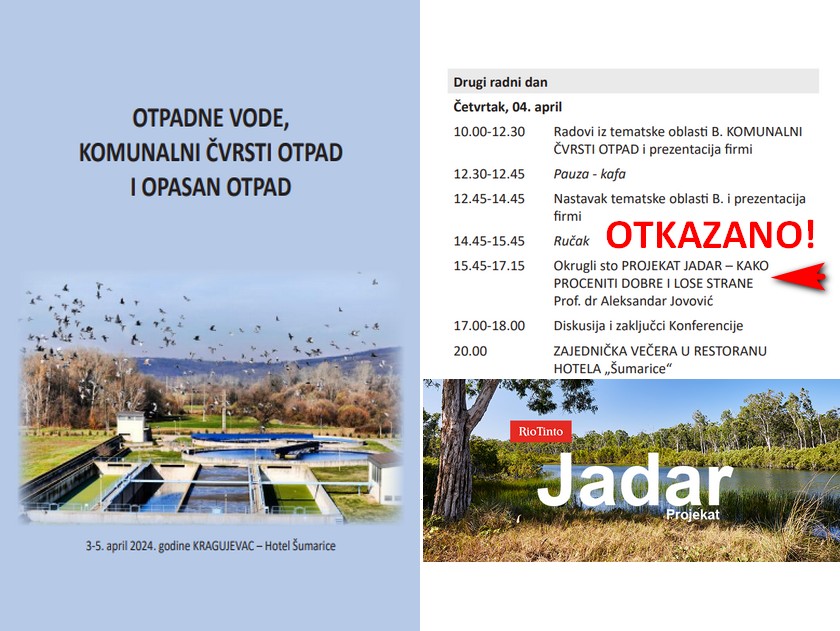Konferencija ’Otpadne vode, komunalni čvrsti otpad i opasan otpad’ - Kragujevac 2024.