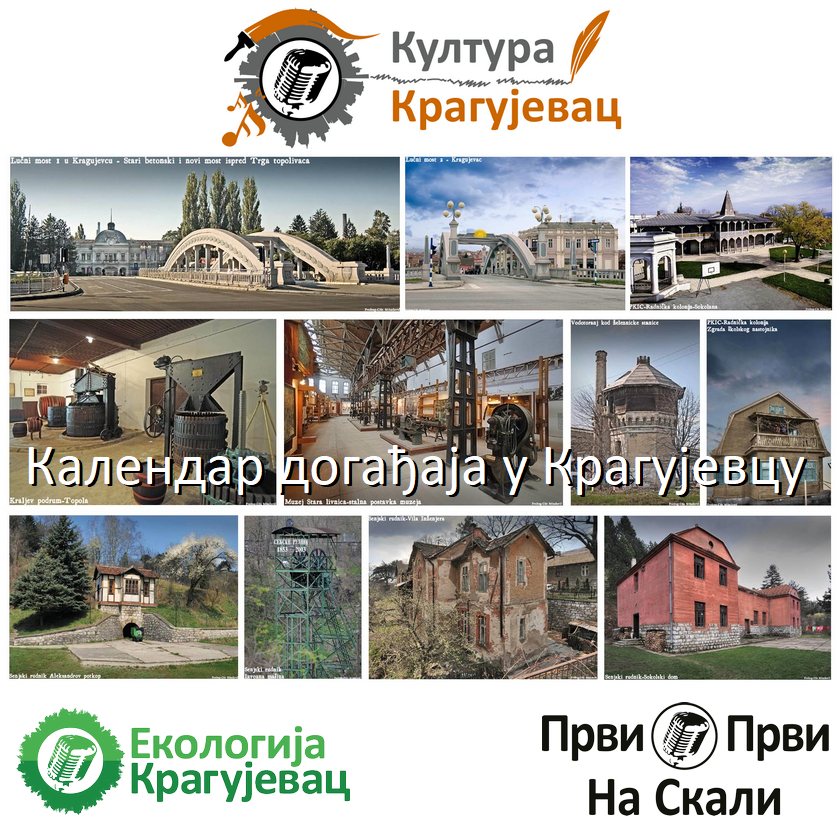 Kalendar događaja u Kragujevcu, mart 2024.