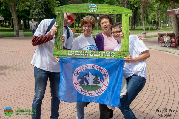 PRVI PRVI NA SKALI Srbija bez GMO 2019 - prijavljeno okupljanje u Kragujevcu Ivan Stojanovic