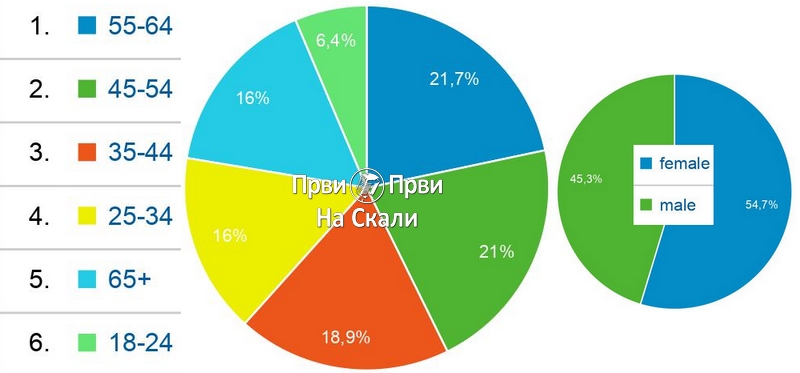 PRVI PRVI NA SKALI Posetioci Uzrast i pol 2021 08 01