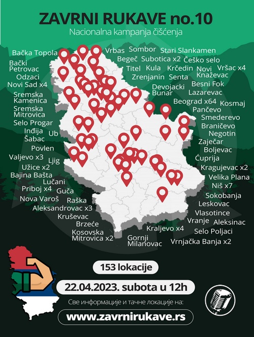 PRVI PRVI NA SKALI Zavrni rukave 153 lokacije 22. april PRVI PRVI NA SKALI Zavrni rukave 153 lokacije 22. april