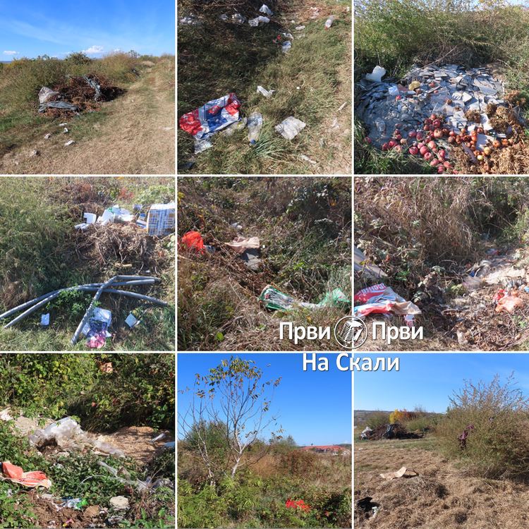 PRVI PRVI NA SKALI Treći požar na divljoj deponiji na Metinom Brdu u 2023 8 PRVI PRVI NA SKALI Treći požar na divljoj deponiji na Metinom Brdu u 2023 8