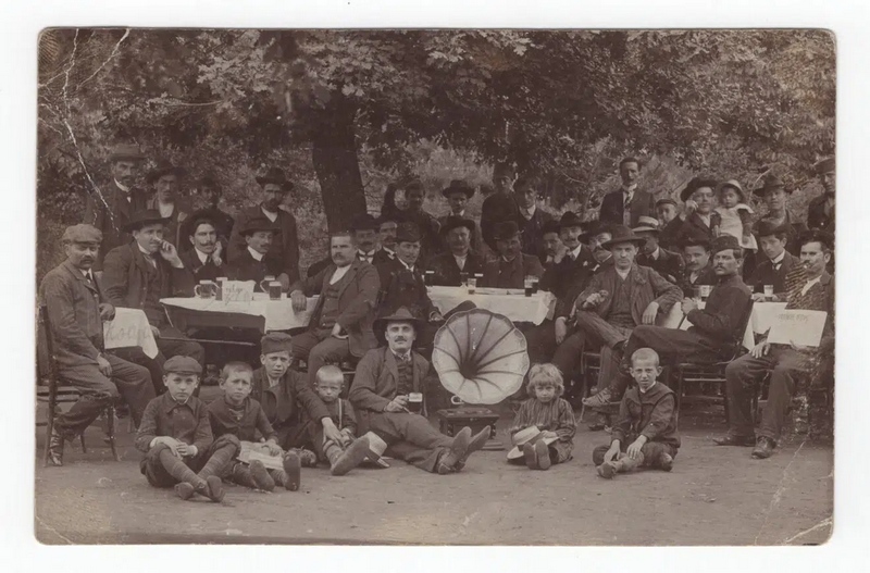 Proslava Prvog maja na izletistu Kosutnjak 1910.