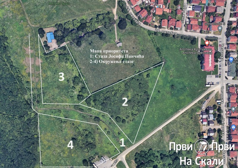 PRVI PRVI NA SKALI Kragujevac Dodeljeni povelja i zahvalnice Kragujevacki slez za 2023 Metino Brdo Mapa