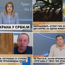 GMO hrana u Srbiji - Jozef Kašparovski, prof. dr Vladan Pešić, Dejan Milošević